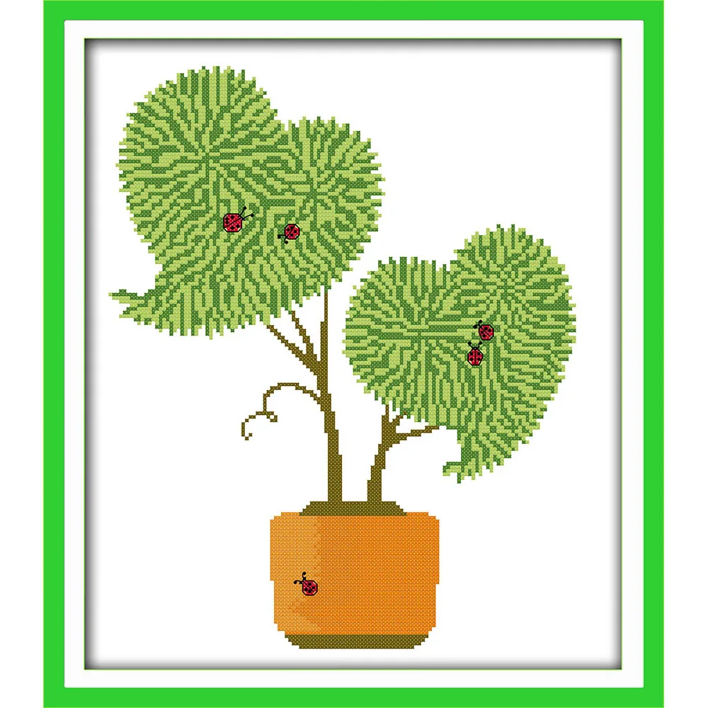 Joy Sunday The Love Bonsai китайский набор крестиков экологичный хлопок с печатью 14CT 11CT DIY свадебное украшение для дома
Joy Sunday The Love Bonsai китайский набор крестиков экологичный хлопок с печатью 14CT 11CT DIY свадебное украшение для дома