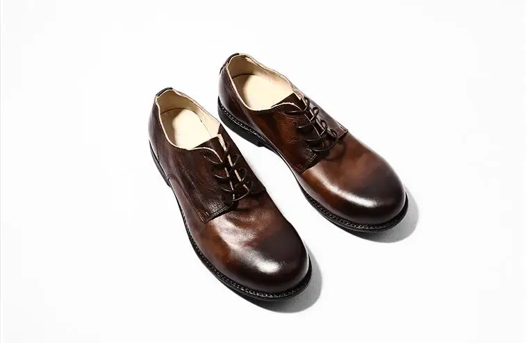 Lace-Up Men's Oxford Genuine Leather Men Dress Shoes Vintage Handmade Japanese Style Toes-Spring Gradient Casual Wedding Shoes
Lace-Up Men's Oxford Genuine Leather Men Dress Shoes Vintage Handmade Japanese Style Toes-Spring Gradient Casual Wedding Shoes