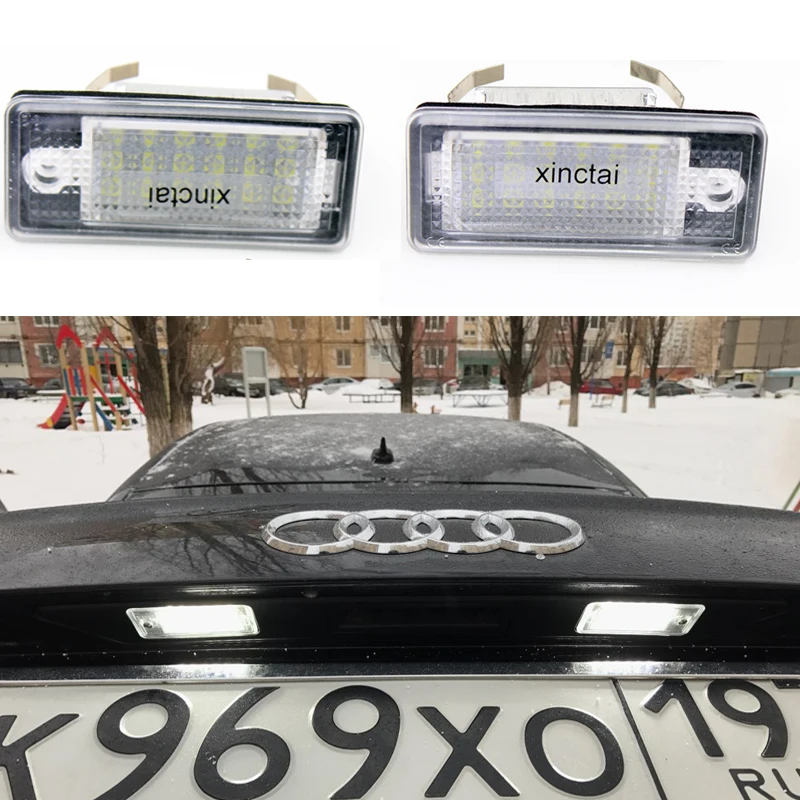 2PCS Error Free LED Number License Plate light for Audi A3 A4 A6 A8 S3 S4 S6 C6 S8 Q7 RS4 RS6 Plus White 12V LED Auto Canbus
2PCS Error Free LED Number License Plate light for Audi A3 A4 A6 A8 S3 S4 S6 C6 S8 Q7 RS4 RS6 Plus White 12V LED Auto Canbus