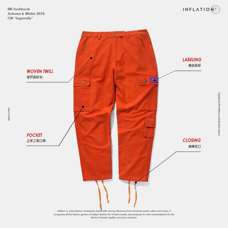 INFLATION High Street Cargo Pants 2020 Hip Hop Pockets Baggy Harem Jogger Casual Pants Male Casual Streetwear Trousers 8864W
INFLATION High Street Cargo Pants 2020 Hip Hop Pockets Baggy Harem Jogger Casual Pants Male Casual Streetwear Trousers 8864W