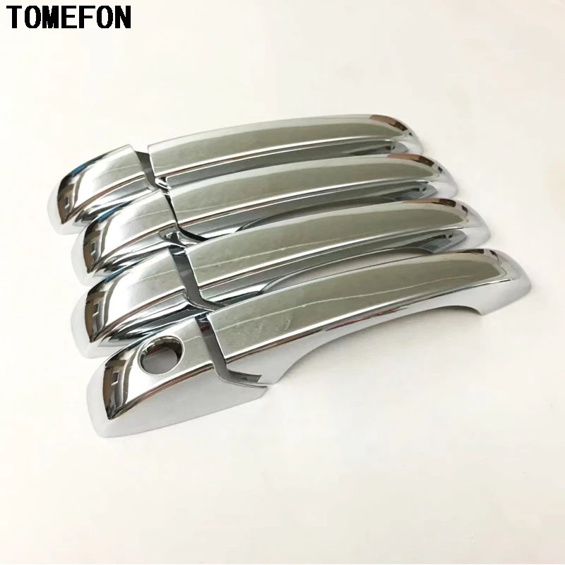 Хромированная накладка на дверную ручку для Jeep Patriot Grand Cherokee Dodge Avenger Caravan Chrysler Town &