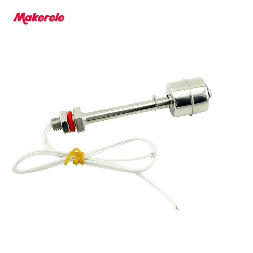 MK-SFS10010 220V universal Horizontal Stainless Steel Float Ball Switch, Water Sensor Float Stainless Steel Floating Ball Switch
MK-SFS10010 220V universal Horizontal Stainless Steel Float Ball Switch, Water Sensor Float Stainless Steel Floating Ball Switch
