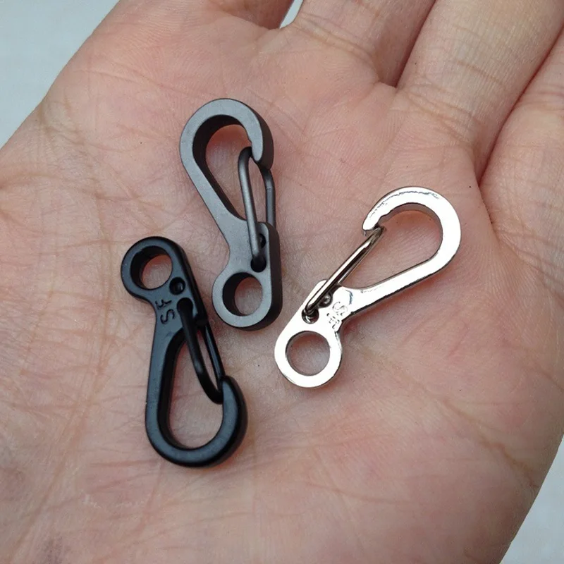 10 Pcs Mini SF Spring Backpack Clasps Climbing Carabiners Equipment Survival EDC Paracord Snap Hook Keychainl Buckle Clip
10 Pcs Mini SF Spring Backpack Clasps Climbing Carabiners Equipment Survival EDC Paracord Snap Hook Keychainl Buckle Clip