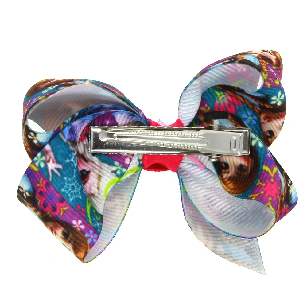 2017 New Design Girls Boutique Cartoon Printed Grosgrain Ribbon Hair Bows With Alligator Hair Clips HeadWear hair pins10pcs
2017 New Design Girls Boutique Cartoon Printed Grosgrain Ribbon Hair Bows With Alligator Hair Clips HeadWear hair pins10pcs