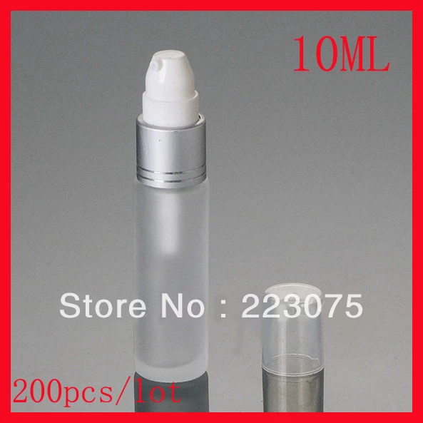 Wholesale 10ML frosted glass bottle, lotion press pump bottle Dispenser with cover for Skin Care, Travel, Cosmetic 200pcs/lot
Wholesale 10ML frosted glass bottle, lotion press pump bottle Dispenser with cover for Skin Care, Travel, Cosmetic 200pcs/lot