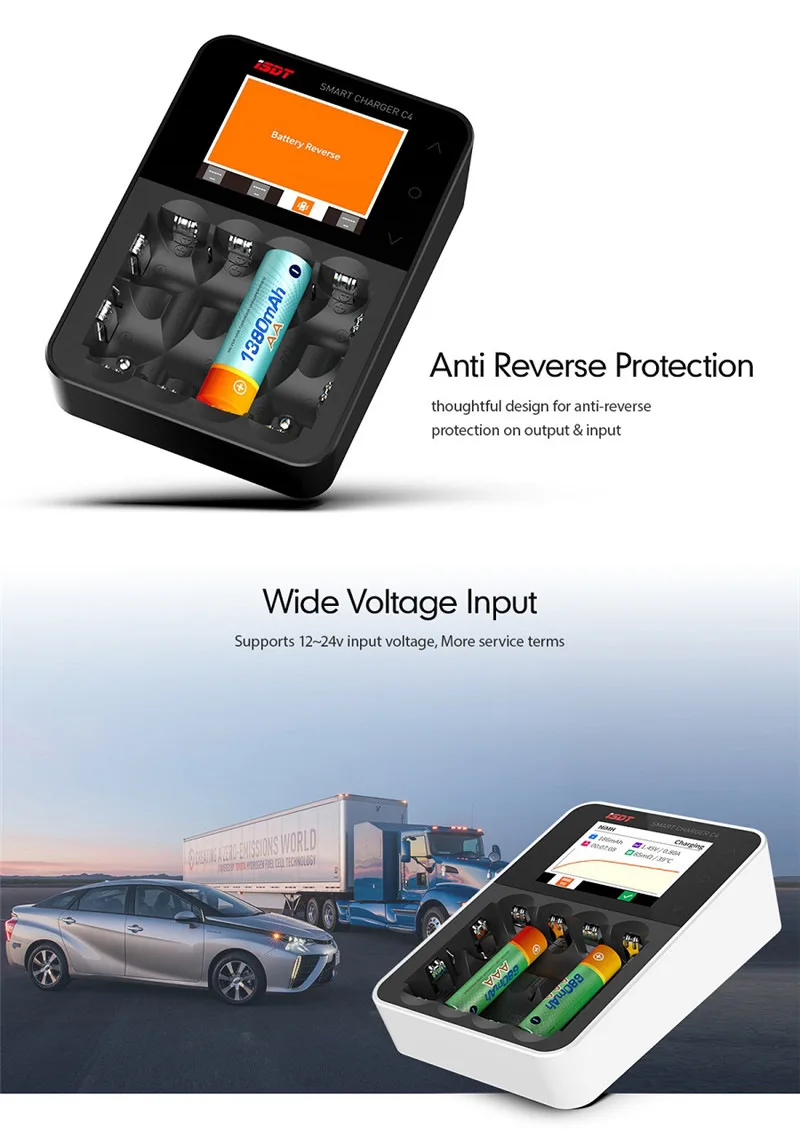 Best Deal ISDT C4 8A Touch Screen Smart Battery Charger With USB Output For 18650 26650 AA Battery
Best Deal ISDT C4 8A Touch Screen Smart Battery Charger With USB Output For 18650 26650 AA Battery