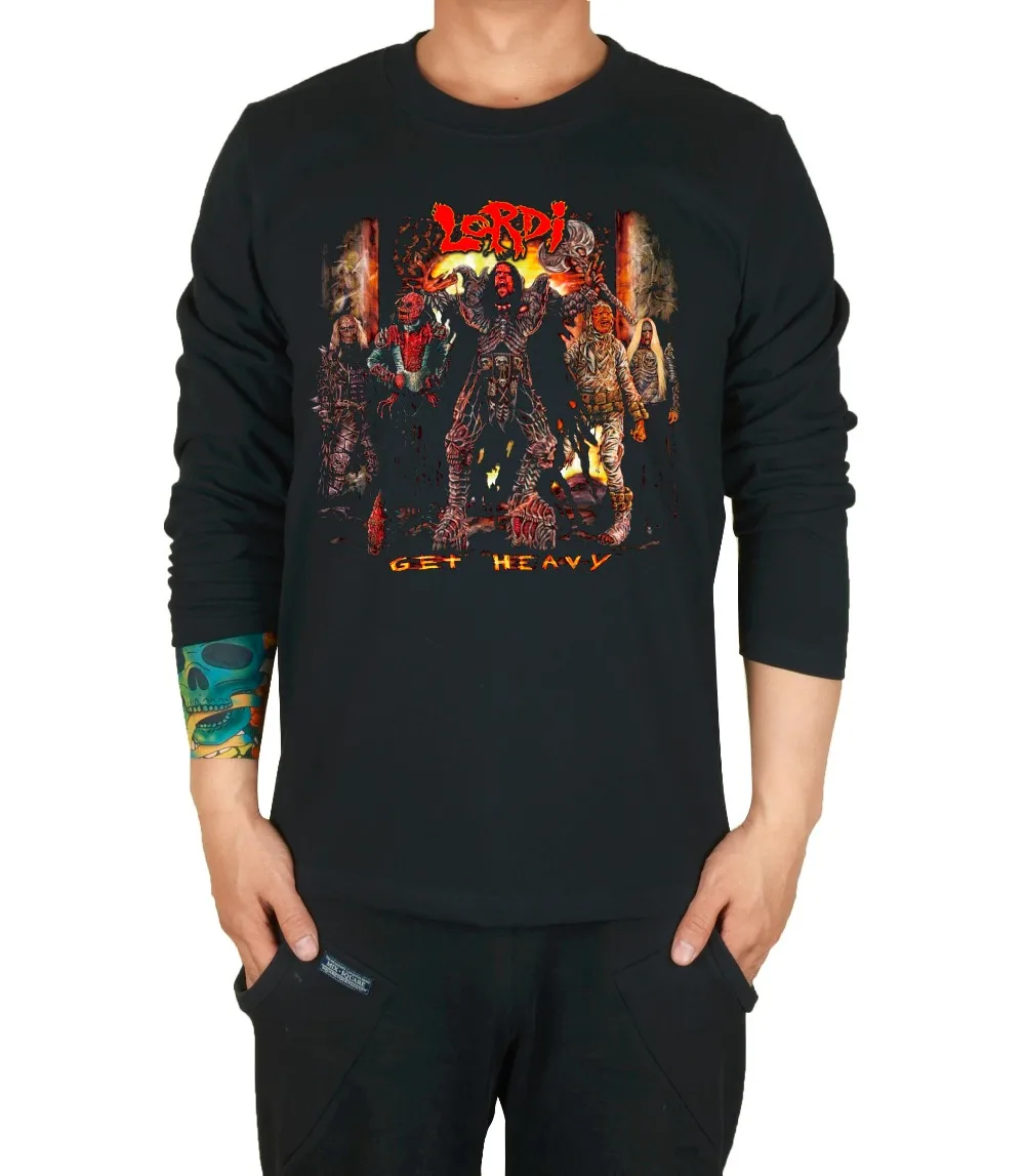 High Quality Finland Lordi demon Rock band Ropa Mujer mens clothing camisetas hombre death heavy metal poleras Rocker
High Quality Finland Lordi demon Rock band Ropa Mujer mens clothing camisetas hombre death heavy metal poleras Rocker