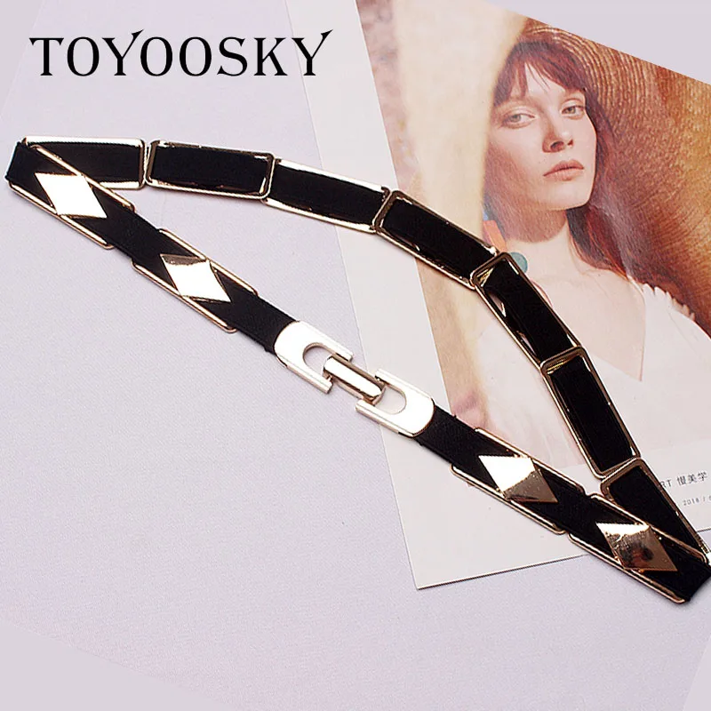 2018 Luxury Elastic Women Belt for Dress with Metal Buckle Stars Floral Waist Belt Black Ins Female Ladies Belt TOYOOSKY
2018 Luxury Elastic Women Belt for Dress with Metal Buckle Stars Floral Waist Belt Black Ins Female Ladies Belt TOYOOSKY