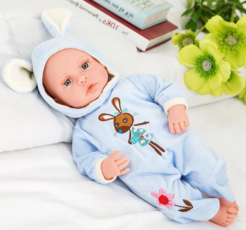 Children smart talking singing dolls toys 40CM reborn babies battery operated vinyl dolls toys gift for kids boneca
Children smart talking singing dolls toys 40CM reborn babies battery operated vinyl dolls toys gift for kids boneca