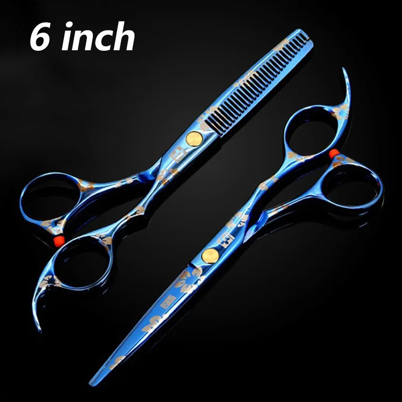 

5,5 "6" Профессиональные Парикмахерские ножницы для резки филировочные ножницы лезвие ножниц парикмахерские инструменты для укладки
