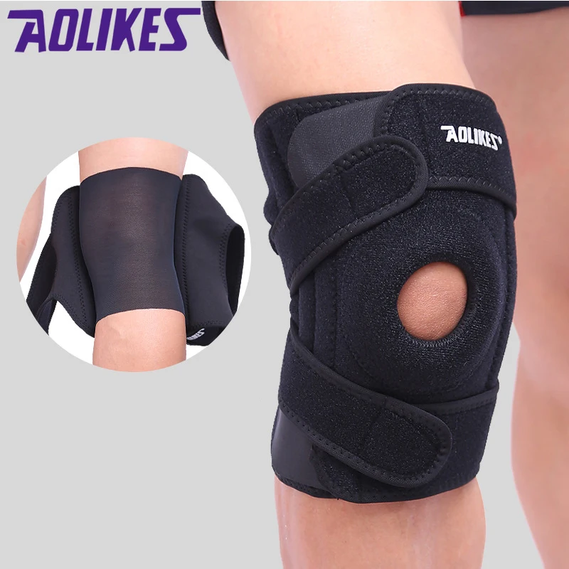1pc Outdoor Sport Fitness Knee Pads Spring Support Patella Guards Gym Protector Silicone Antislip Shock Absorption For Men Women
1pc Outdoor Sport Fitness Knee Pads Spring Support Patella Guards Gym Protector Silicone Antislip Shock Absorption For Men Women