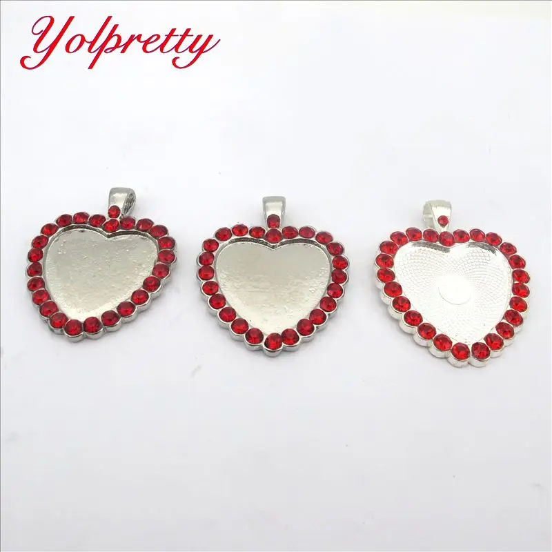 Yolprtty Новая мода 1 шт. 25*25 мм Внутренний размер gules Стразы в форме сердца Базовая оправа шармы подвеска фурнитура
Yolprtty Новая мода 1 шт. 25*25 мм Внутренний размер gules Стразы в форме сердца Базовая оправа шармы подвеска фурнитура