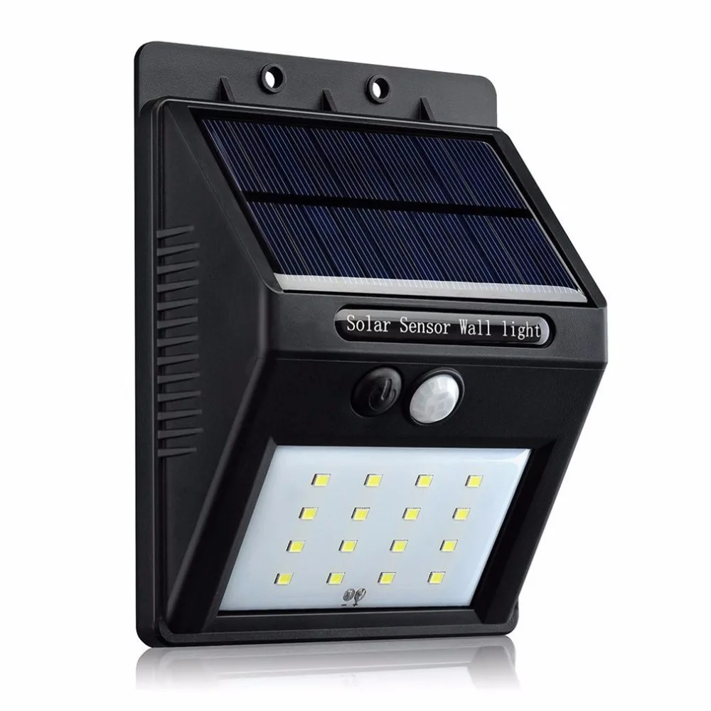 TAMPROAD 16 LED Солнечный Свет PIR датчик движения лампа для наружного сада