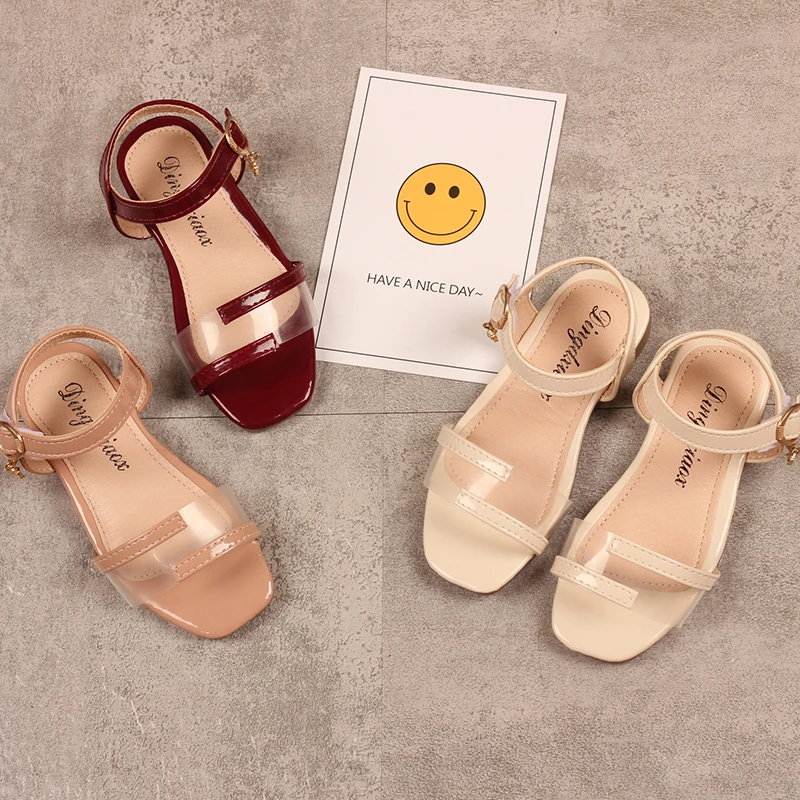 Girls Sandals Toddler Shoes Flat Sandals Transparent Open Toe New Shoes Summer 2019 Fish Mouth Simple Candy Colors
Girls Sandals Toddler Shoes Flat Sandals Transparent Open Toe New Shoes Summer 2019 Fish Mouth Simple Candy Colors