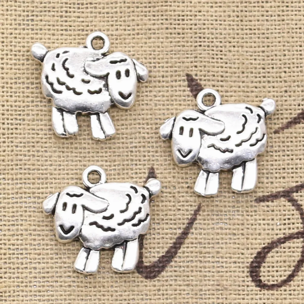 12pcs Charms Sheep Lamb 18x16mm Antique Bronze Silver Color Pendants Making DIY Handmade Tibetan Bronze Silver Color Jewelry
12pcs Charms Sheep Lamb 18x16mm Antique Bronze Silver Color Pendants Making DIY Handmade Tibetan Bronze Silver Color Jewelry