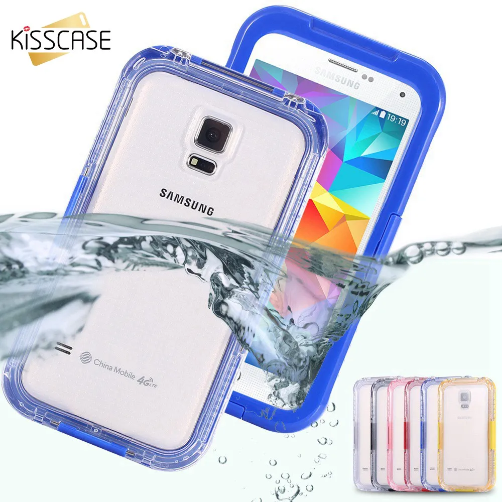 KISSCASE водонепроницаемый чехол для Samsung Galaxy S10 S8 S9 Plus S10e Note 8 9 Dive телефона S5 S6 S7