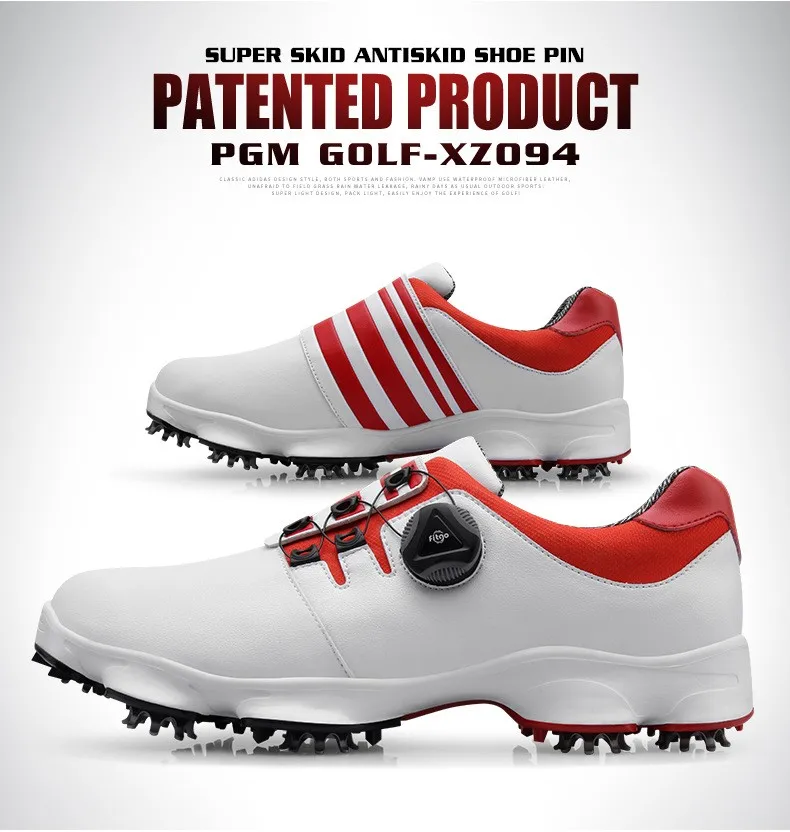 PGM Men Outdoor Sports Golf Shoes Male Golf Anti-skid Waterproof Breathable Rotating shoelaces Golf Sneakers With shoes bags
PGM Men Outdoor Sports Golf Shoes Male Golf Anti-skid Waterproof Breathable Rotating shoelaces Golf Sneakers With shoes bags