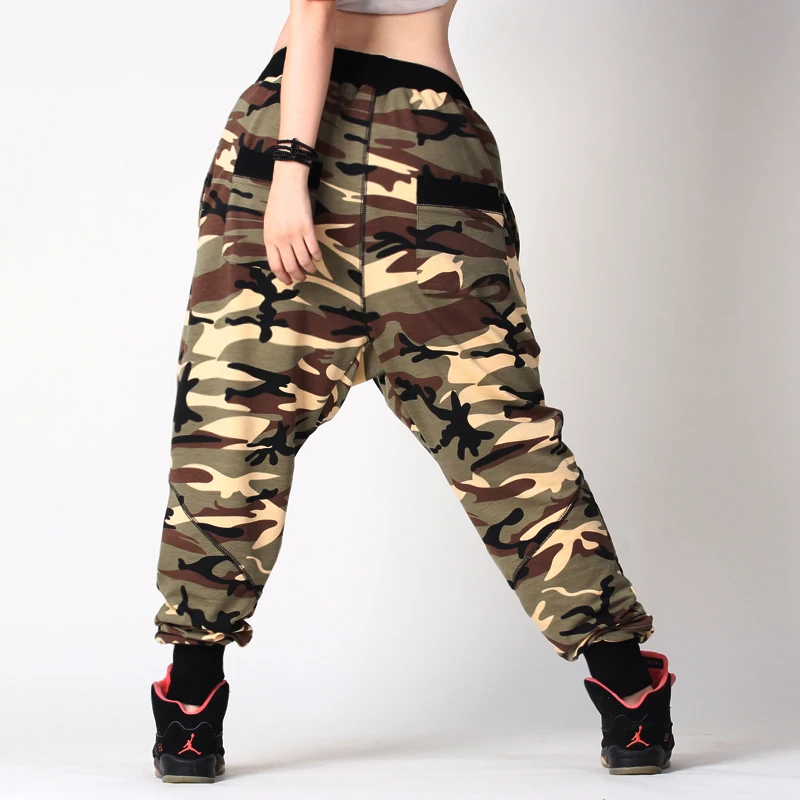 New Arrival Men and Women Camouflage Harem Pants Fashion Hiphop Big Crotch Pants Loose Dancer Trousers
New Arrival Men and Women Camouflage Harem Pants Fashion Hiphop Big Crotch Pants Loose Dancer Trousers