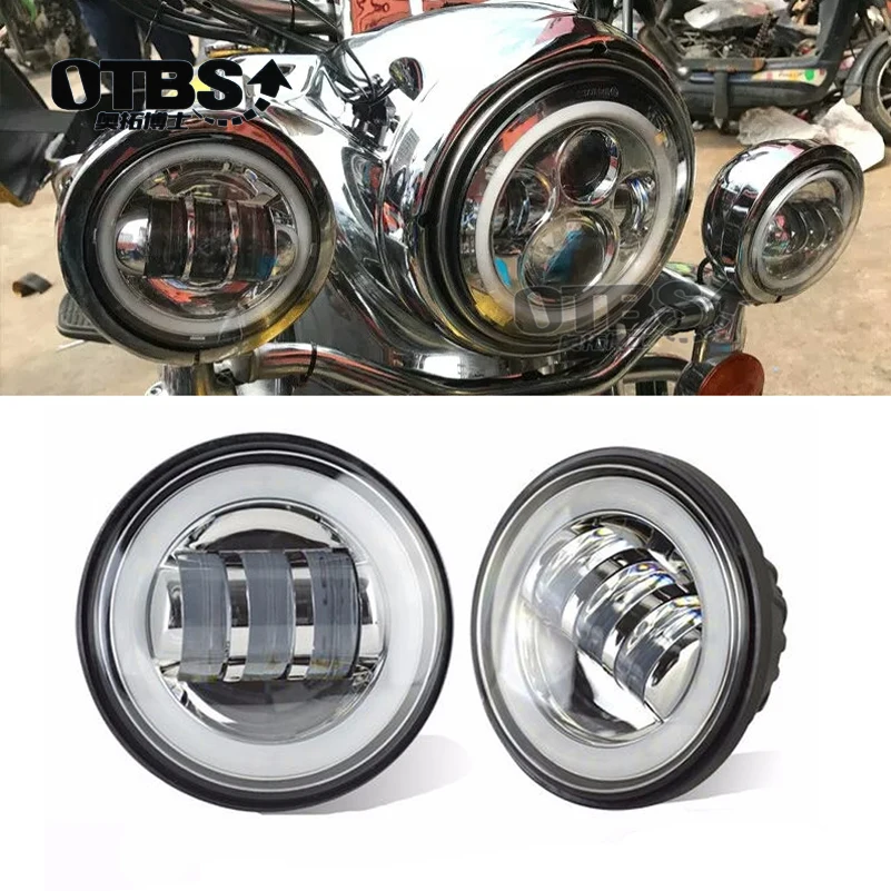 2pcs 4.5 inch Motorcycle Led Fog Light DRL Led Fog Angel Eyes 30W Round 4 1/2 Auxiliary Passing Lamp for Harley
2pcs 4.5 inch Motorcycle Led Fog Light DRL Led Fog Angel Eyes 30W Round 4 1/2 Auxiliary Passing Lamp for Harley