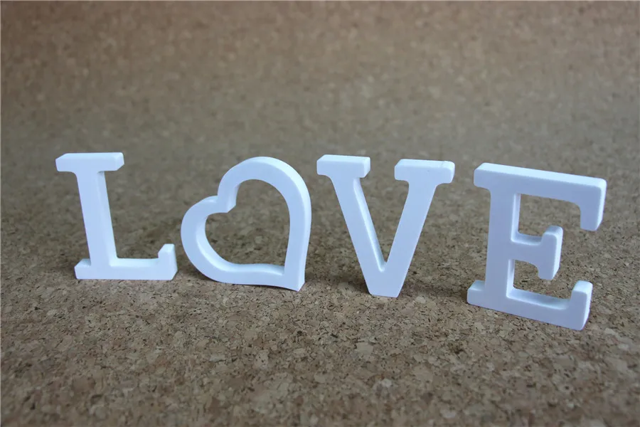 Creative Free Standing Wood Wooden 10cm White Letters Alphabet Word for Birthday Party Home Wedding Decoration gifts
Creative Free Standing Wood Wooden 10cm White Letters Alphabet Word for Birthday Party Home Wedding Decoration gifts