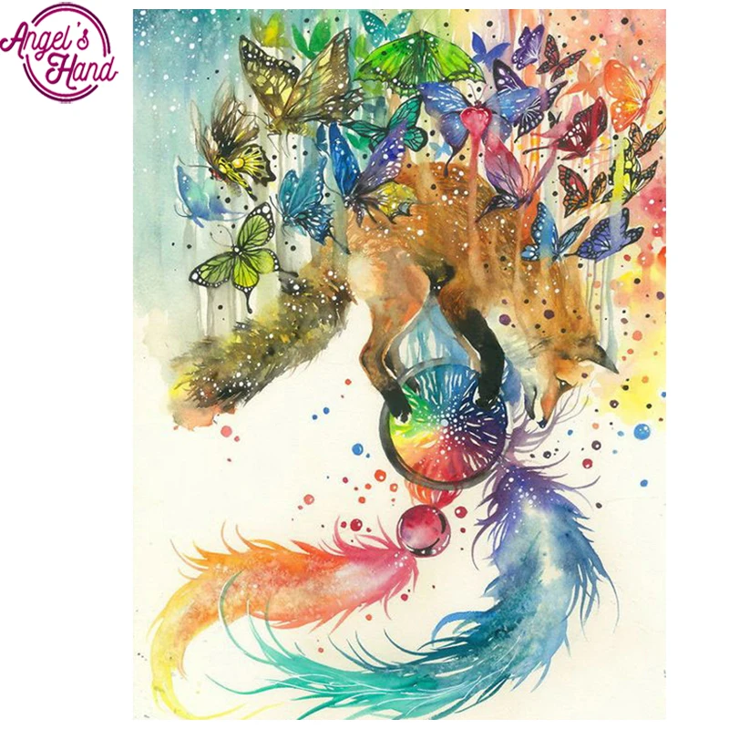 Full square butterfly fox feather 5D DIY diamond embroidery diamond painting cross stitch rhinestone mosaic Christmas gift
Full square butterfly fox feather 5D DIY diamond embroidery diamond painting cross stitch rhinestone mosaic Christmas gift