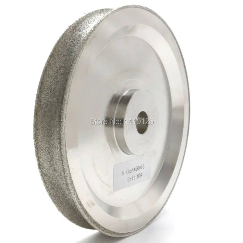 6" inch Dia. 20 mm 3/4" Spherical Grit 80 Coarse Lapidary CONCAVE ARC Diamond Grinding Wheel Electroplated Arbor 5/8" Gemstone
6" inch Dia. 20 mm 3/4" Spherical Grit 80 Coarse Lapidary CONCAVE ARC Diamond Grinding Wheel Electroplated Arbor 5/8" Gemstone