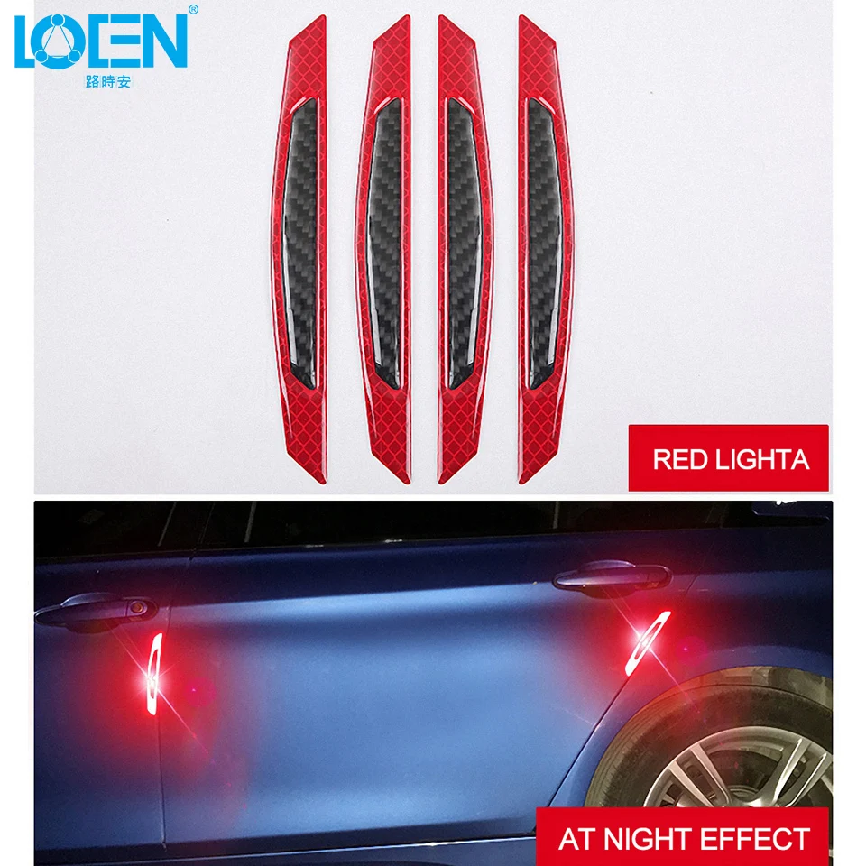 4PCS Car/Auto Door Blue/Yellow/White/Red Warning Light Reflector Reflective Strip Sticker Luminous Night Light Funny Universal
4PCS Car/Auto Door Blue/Yellow/White/Red Warning Light Reflector Reflective Strip Sticker Luminous Night Light Funny Universal