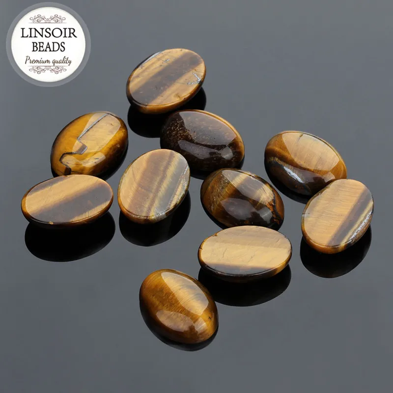 10pcs/lot 10*14/13*18/18*25mm Tiger Eye Cameo Cabochon Natural Stone Diy Cabochon Setting Beads For Jewelry Accessories F5004
10pcs/lot 10*14/13*18/18*25mm Tiger Eye Cameo Cabochon Natural Stone Diy Cabochon Setting Beads For Jewelry Accessories F5004