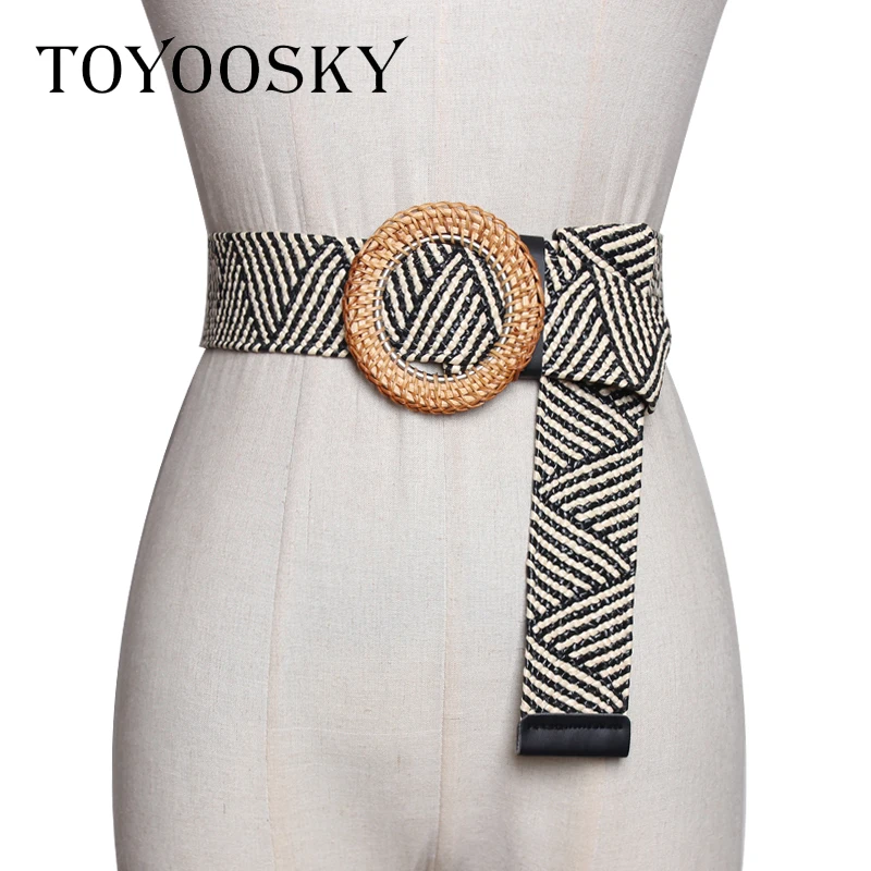 2019 Fashion Ethnic Women Belt Bohemian Fashion Lady Dress and Overcoat with Wide Belt Knitted by Ring Buckle Belt TOYOOSKY
2019 Fashion Ethnic Women Belt Bohemian Fashion Lady Dress and Overcoat with Wide Belt Knitted by Ring Buckle Belt TOYOOSKY