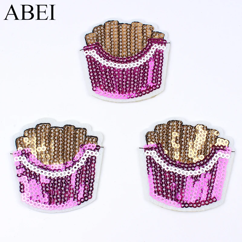 10pcs/lot Iron On Embroidered French fries Appliques Cartoon Food Stickers DIY Sewing Garments Patches Clothing Accessories
10pcs/lot Iron On Embroidered French fries Appliques Cartoon Food Stickers DIY Sewing Garments Patches Clothing Accessories