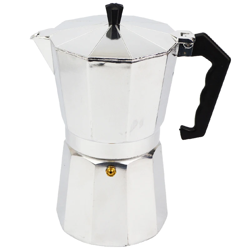 Coffee Maker Pot 3/6/9/12 Cups Espresso Pot Aluminum Moka Pot Coffee Maker Moka Espresso Latte Percolator Stove Top
Coffee Maker Pot 3/6/9/12 Cups Espresso Pot Aluminum Moka Pot Coffee Maker Moka Espresso Latte Percolator Stove Top
