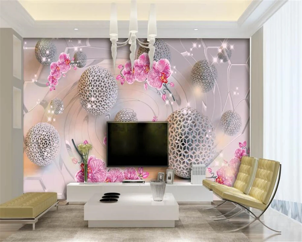 beibehang Beautiful creative abstract wallpaper art floral ball background wall murals papel de parede 3d wallpaper papier peint
beibehang Beautiful creative abstract wallpaper art floral ball background wall murals papel de parede 3d wallpaper papier peint