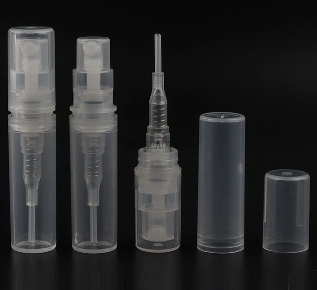 2000Pcs/Lot 2ml 3ml 5ml Clear Mini Plastic Spray Perfume Bottle Empty Small Sample Perfume Atomizer Container Cosmetic
2000Pcs/Lot 2ml 3ml 5ml Clear Mini Plastic Spray Perfume Bottle Empty Small Sample Perfume Atomizer Container Cosmetic