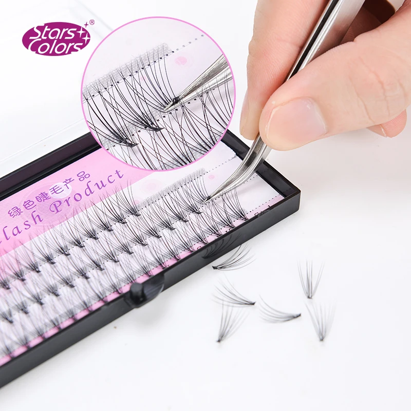 Starscolors 10D Eyelashes Natural false eyelashes Fake lashes Curl D 8-14 mm Makeup Extension thick silk lash 
Starscolors 10D Eyelashes Natural false eyelashes Fake lashes Curl D 8-14 mm Makeup Extension thick silk lash