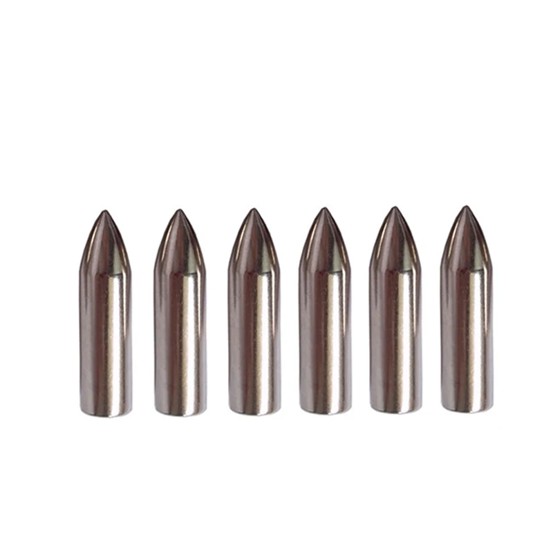 6pcs Archery Broadhead Stainless Steel Field Points 75 grain Replacement Practice Tips for OD8mm Arrow Shafts
6pcs Archery Broadhead Stainless Steel Field Points 75 grain Replacement Practice Tips for OD8mm Arrow Shafts