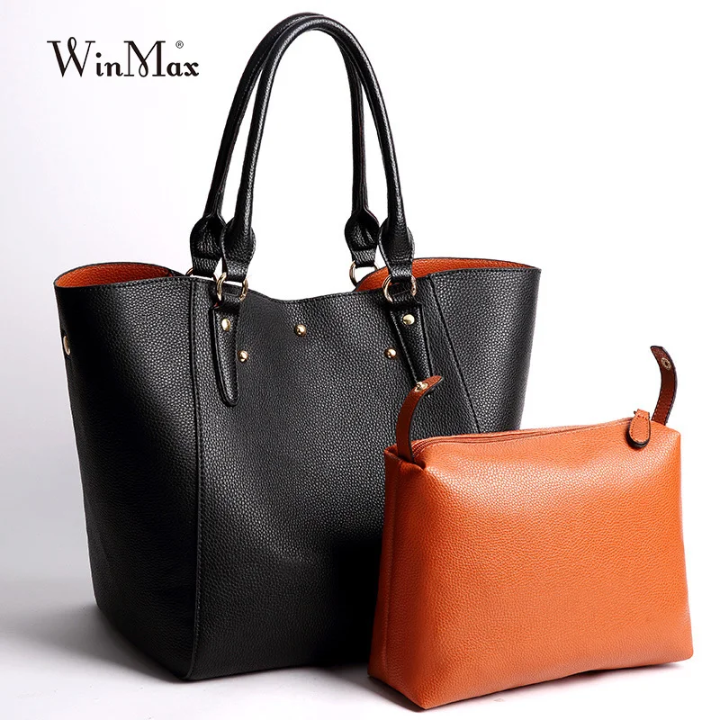 Winmax Luxury Brand Women Girls Large Handbag Solid Leather laptop Shoulder Bag Young Mom Top-handle gifts Big Tote Wristle Bags
Winmax Luxury Brand Women Girls Large Handbag Solid Leather laptop Shoulder Bag Young Mom Top-handle gifts Big Tote Wristle Bags