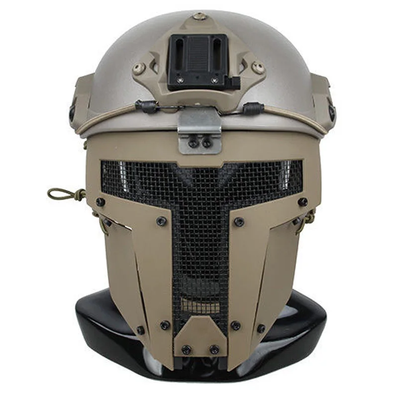 Full Face Masks Fit For Helmet Rail Airsoft Steel Mask Tactical AF Helmet Paintball Accessories Military Outdoor Wargame Gear
Full Face Masks Fit For Helmet Rail Airsoft Steel Mask Tactical AF Helmet Paintball Accessories Military Outdoor Wargame Gear