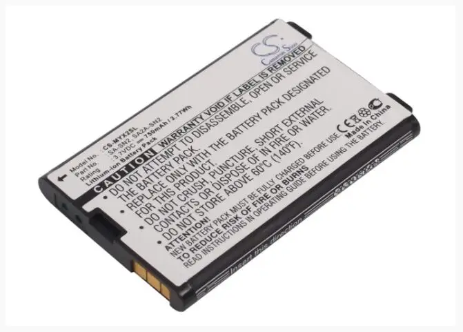 Cameron sino 750 мА/ч, Батарея для SAGEM MYX2 MYX-2 MYX3-2 SA2A-SN2 SA-SN2 мобильный, смартфон, Батарея
Cameron sino 750 мА/ч, Батарея для SAGEM MYX2 MYX-2 MYX3-2 SA2A-SN2 SA-SN2 мобильный, смартфон, Батарея
