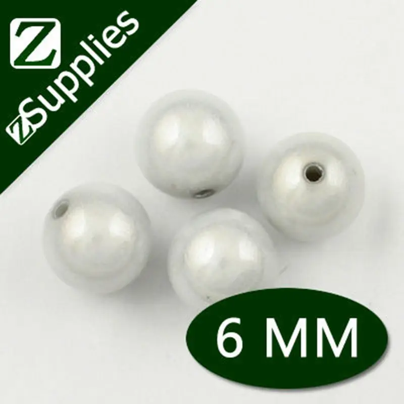 Wholesale 6mm White Round Miracle Beads for Jewelry, Acrylic Perle Magique In Bulk
Wholesale 6mm White Round Miracle Beads for Jewelry, Acrylic Perle Magique In Bulk