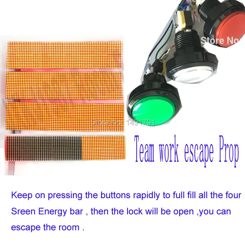 Игра Головоломка escape room prop audio amazing energy bar для разблокировки реального побега