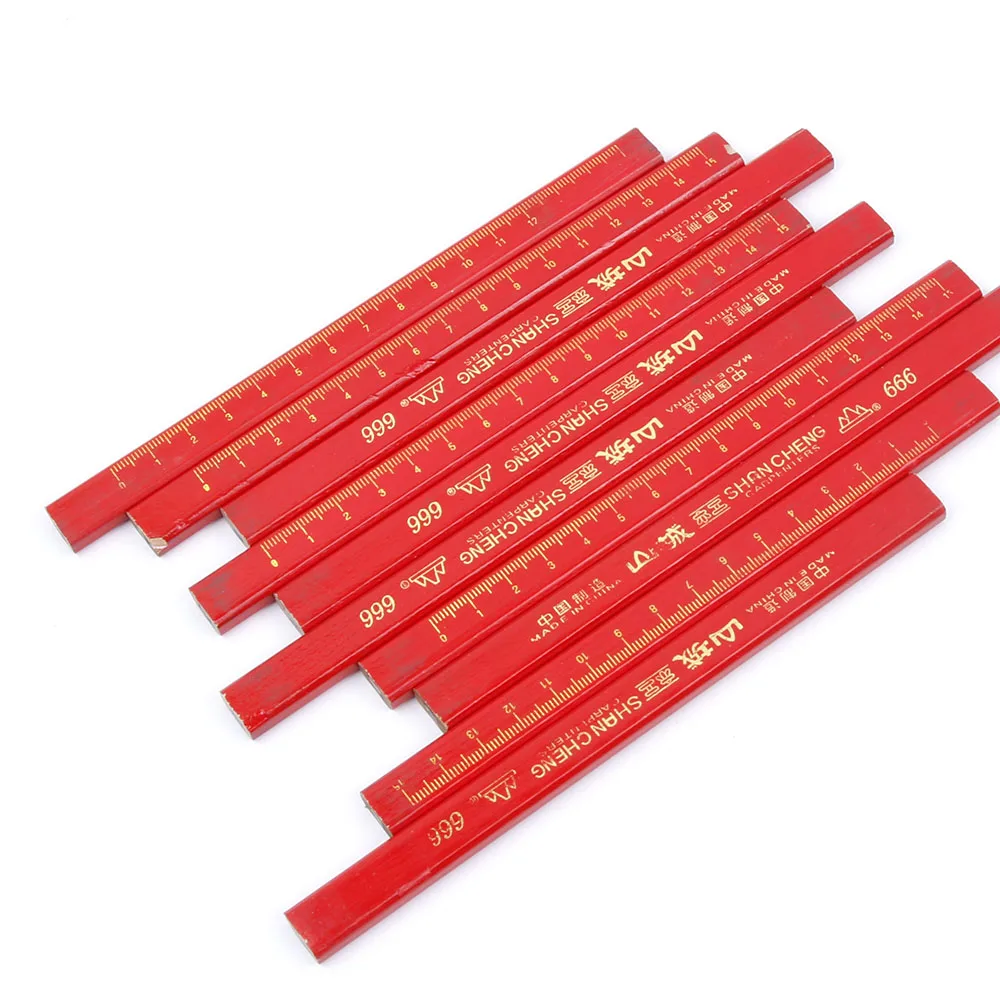 JESJELIU 10Pcs 175mm Carpenters Pencils Black Lead For Woodworking Builders Joiners DIY
JESJELIU 10Pcs 175mm Carpenters Pencils Black Lead For Woodworking Builders Joiners DIY