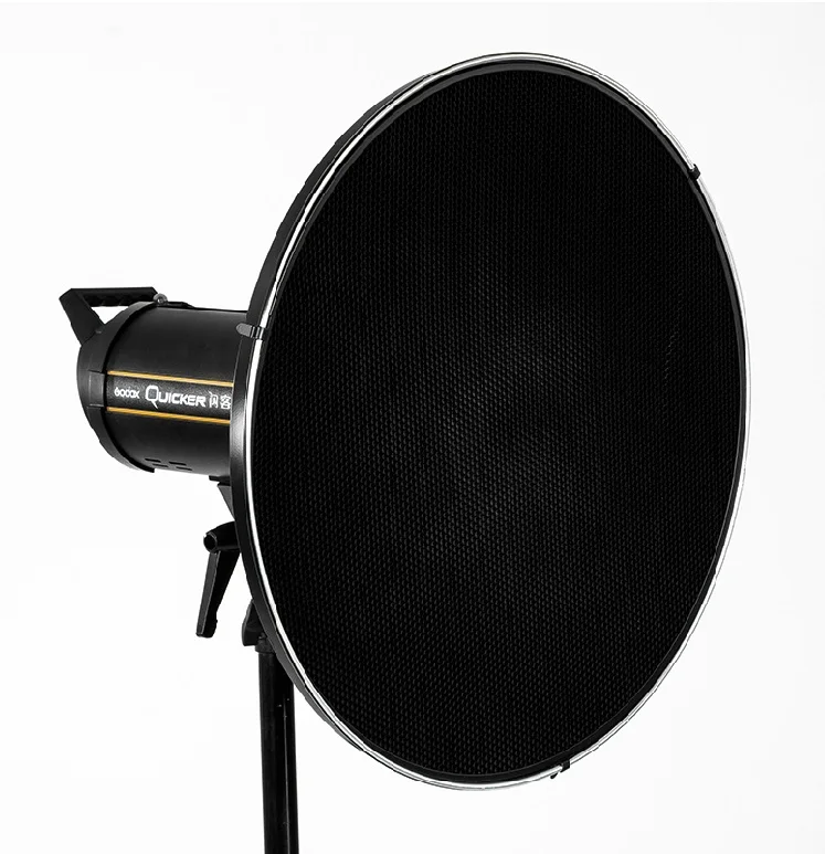 55cm / 22" Studio White Beauty Dish Bowens Mount + Honeycomb Grid + Diffuser Sock for Godox Flash Storbe
55cm / 22" Studio White Beauty Dish Bowens Mount + Honeycomb Grid + Diffuser Sock for Godox Flash Storbe