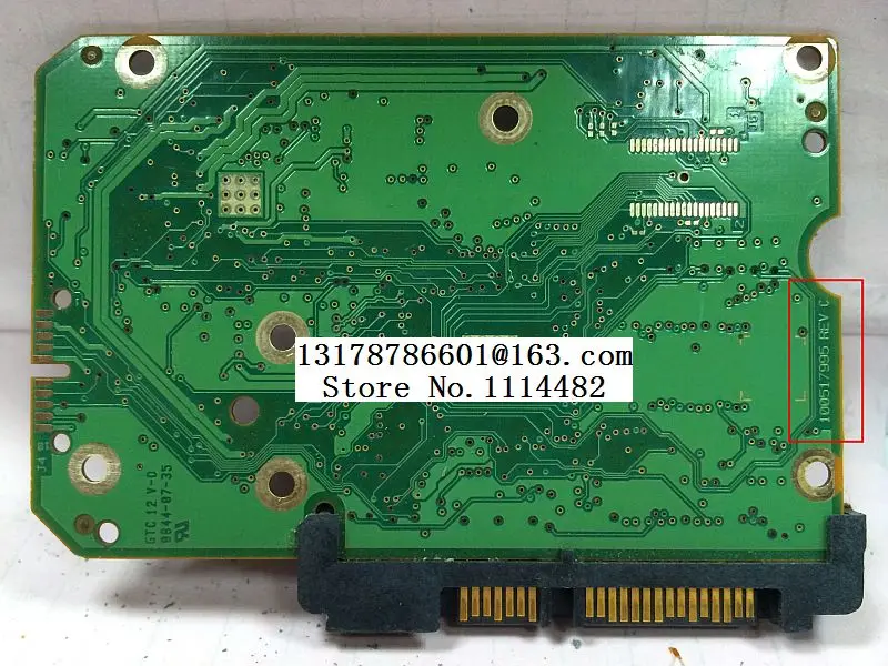 Запчасти для жестких дисков 100517995 REV C материнская плата HDD бесплатная доставка