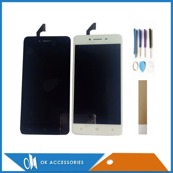 5.0'' For OPPO A37 LCD Display+Touch Screen Digitizer Assembly Repair Part White Black Color With Tools Tape
5.0'' For OPPO A37 LCD Display+Touch Screen Digitizer Assembly Repair Part White Black Color With Tools Tape