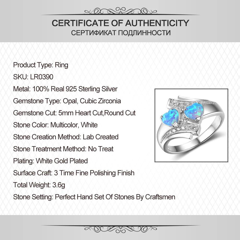 LicLiz Cubic Zircon Heart Rings Women Promise Engagement Band Pave CZ Eternity Ring Cross 925 Sterling Silver Opal Ring LR0390
LicLiz Cubic Zircon Heart Rings Women Promise Engagement Band Pave CZ Eternity Ring Cross 925 Sterling Silver Opal Ring LR0390
