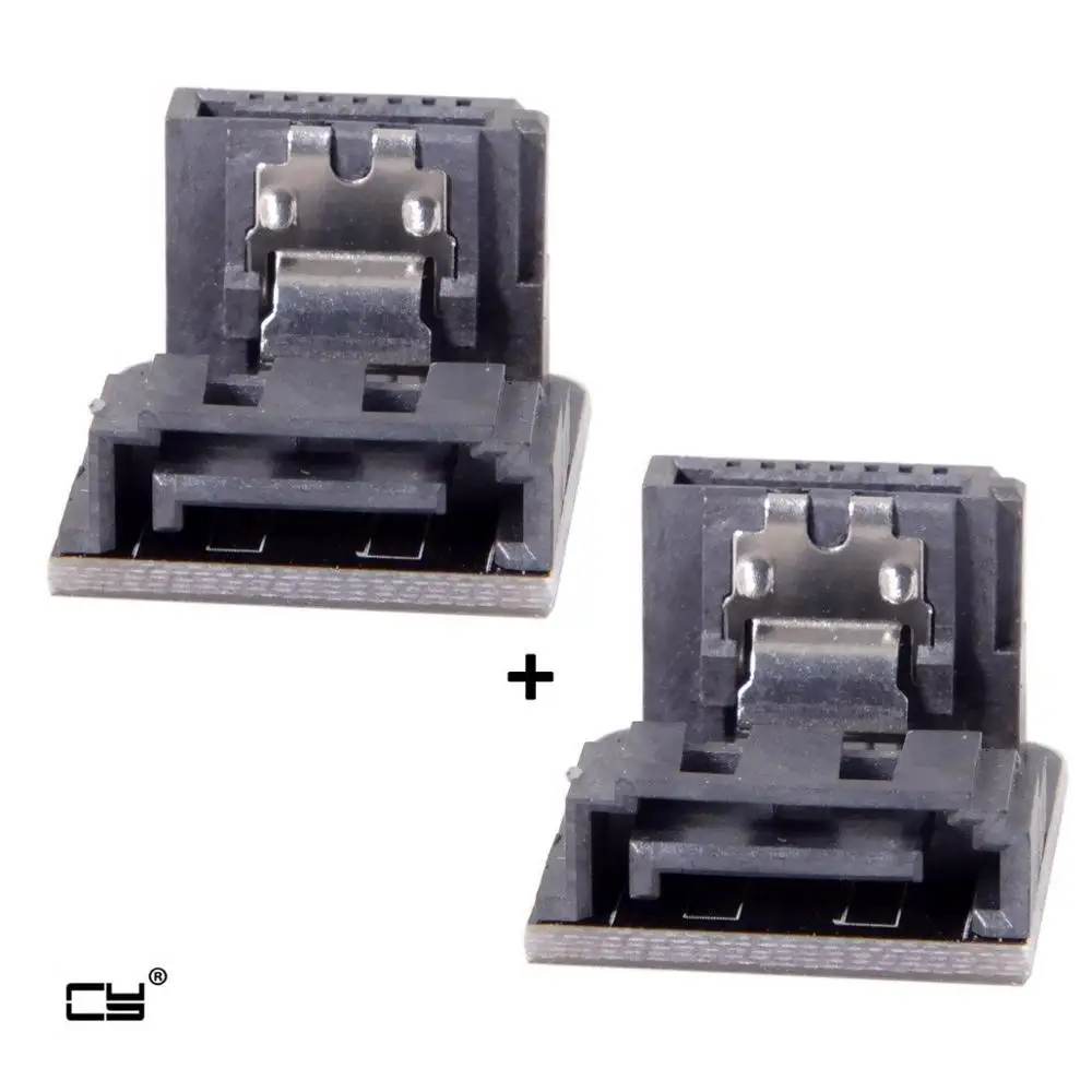 SATA 7Pin Female to 7pin Male 90 Degree Angled Adapter Mainboard Motherboard for Desktops SSD HDD
SATA 7Pin Female to 7pin Male 90 Degree Angled Adapter Mainboard Motherboard for Desktops SSD HDD
