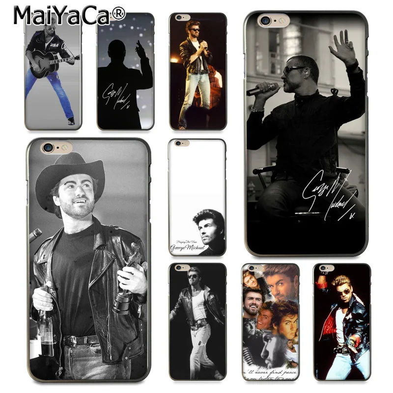 Лидер продаж модный дизайнерский мягкий чехол george michael для iPhone 8 7 6 6S Plus X XS XR XSMax 5