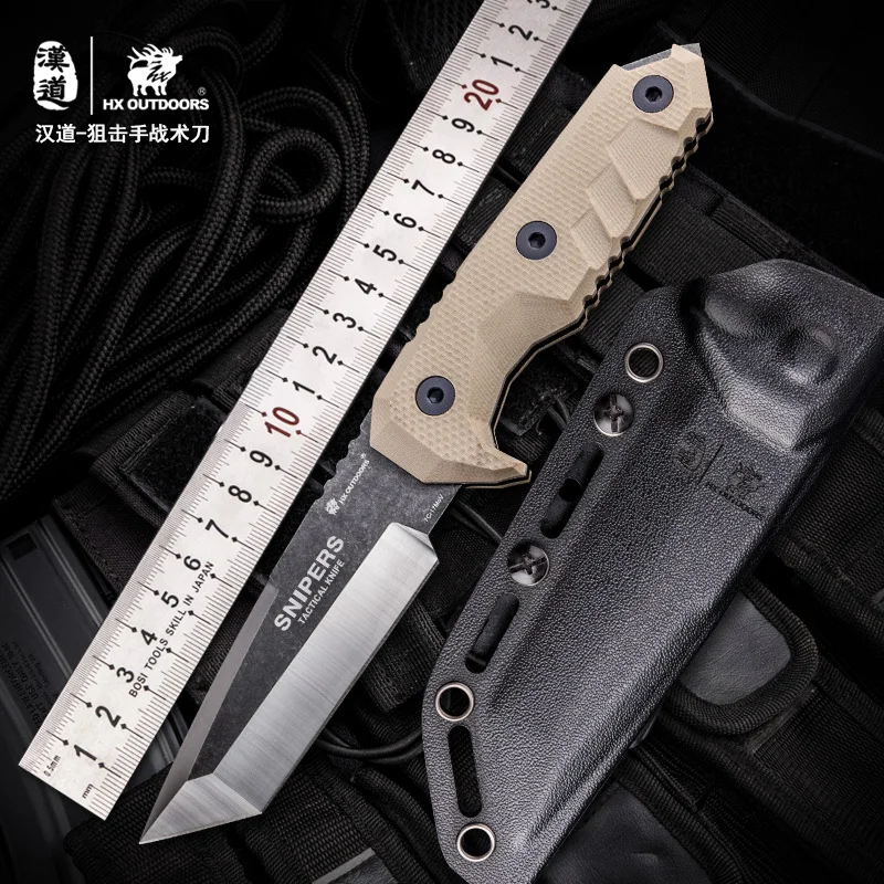 HX OUTDOORS 7Cr17MoTactical Knives Fixed Blade Knife Survival Rescue Tools Hunting Knives Corrosion Resistance Hunting Outdoor T
HX OUTDOORS 7Cr17MoTactical Knives Fixed Blade Knife Survival Rescue Tools Hunting Knives Corrosion Resistance Hunting Outdoor T