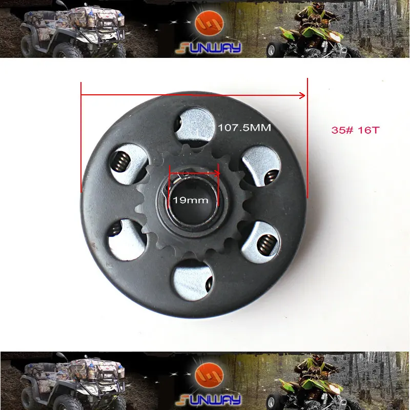 YIMATZU Motorcycle Go Kart Clutch parts,.11T 16MM For 168 Engine
YIMATZU Motorcycle Go Kart Clutch parts,.11T 16MM For 168 Engine