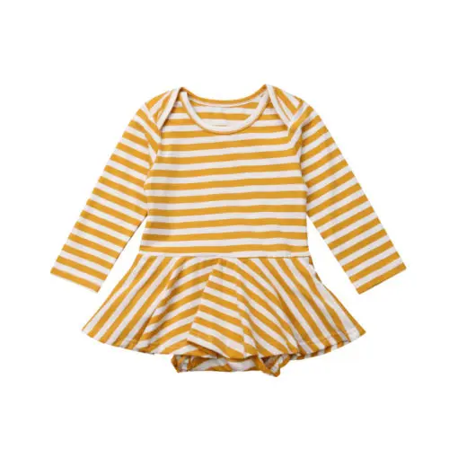 Newborn Infant Baby Girl Stripe Long Sleeve Romper Dress Jumpsuit Outfit Clothes Size 1-3T
Newborn Infant Baby Girl Stripe Long Sleeve Romper Dress Jumpsuit Outfit Clothes Size 1-3T